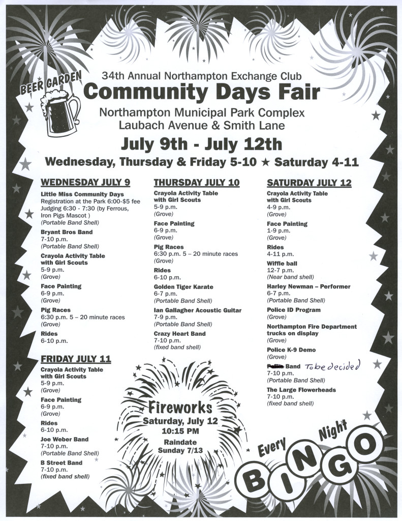 Community Days ad